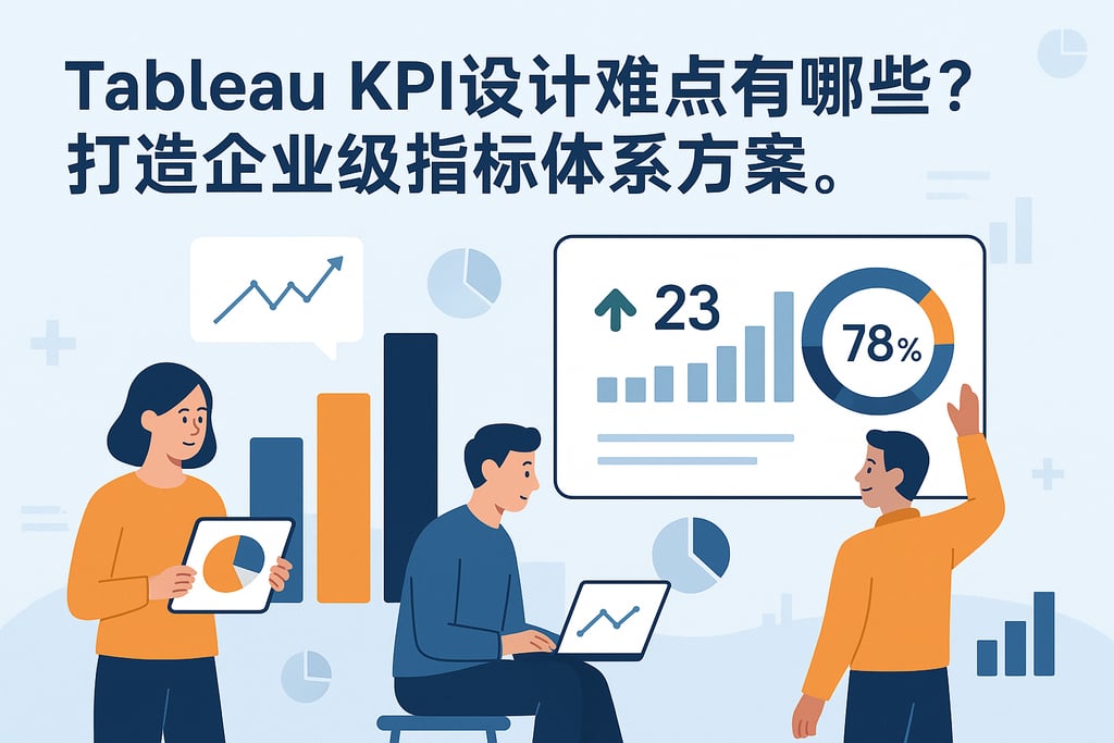 Tableau KPI设计难点有哪些？打造企业级指标体系方案。